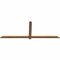 Ekena Millwork Eugene Smooth Timber Gable Bracket, Western Red Cedar, 84"W x 31"H x 1 1/2"D x 3 1/2"F, 9/12 Pitch GBW084X31X0204EUG00SWR - alternate 5